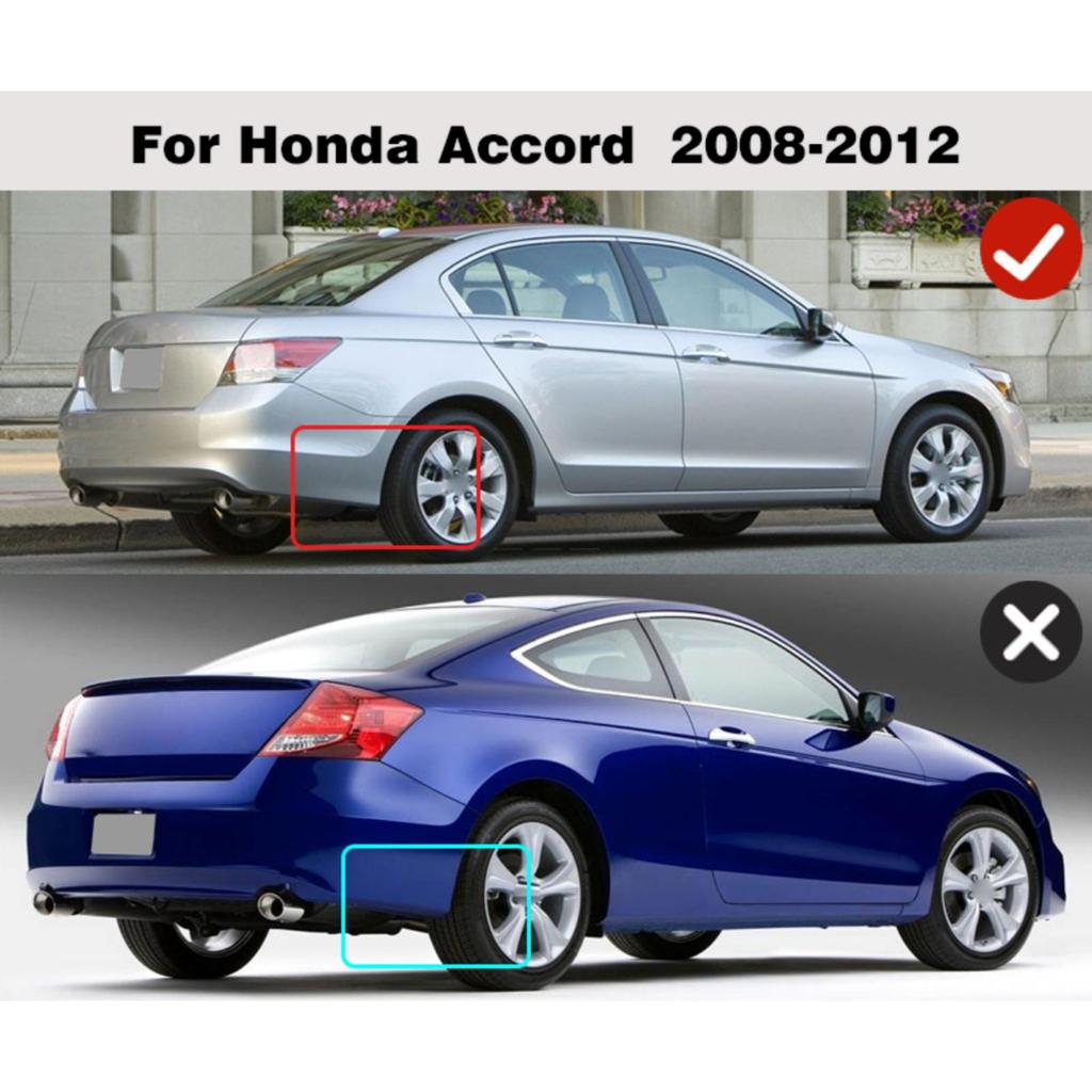 4PCS Car Mud flaps Splash Guards Mudguards Car Mud Flaps Compatible with Honda Accord Sedan 2008 2009 2010 2011 2012