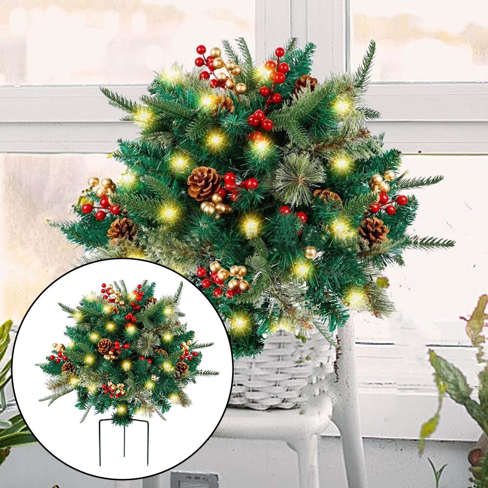 Outdoor Christmas Decor LED Christmas Decorations 19 Inches Size 8 Lighting Modes Decorative Led Christmas Lights