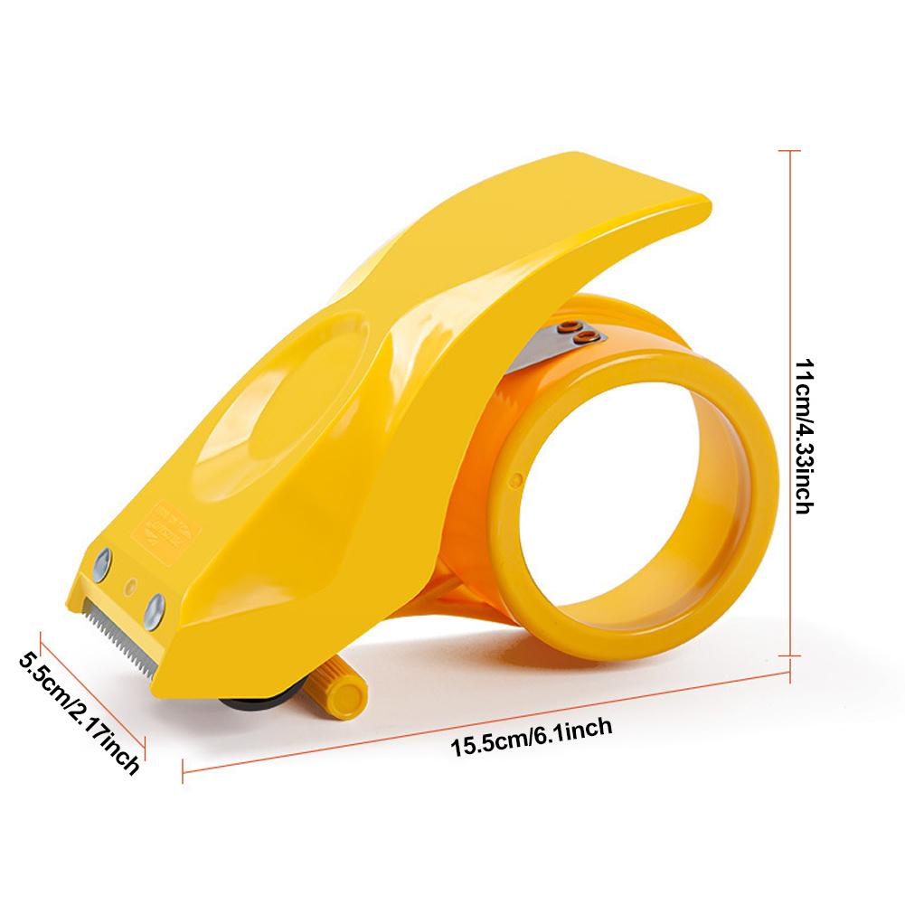 Pakkeretape-dispenser Gjenbrukbar tape-dispenser Tykk forseglingstapeholder Arbeidsbesparende manuell pakkemaskin