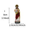 Maria Statue Nativity Set Desktop Classical Resin Decor for Living Room
