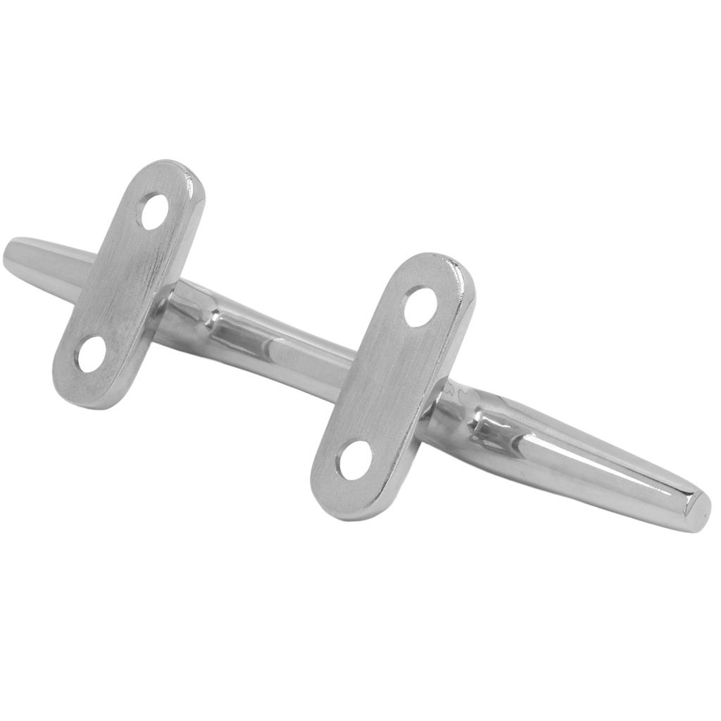 Open Base Cleat Stainless Steel 316 Polished Marine Boat Opened Bases for Waterwheels Yacht