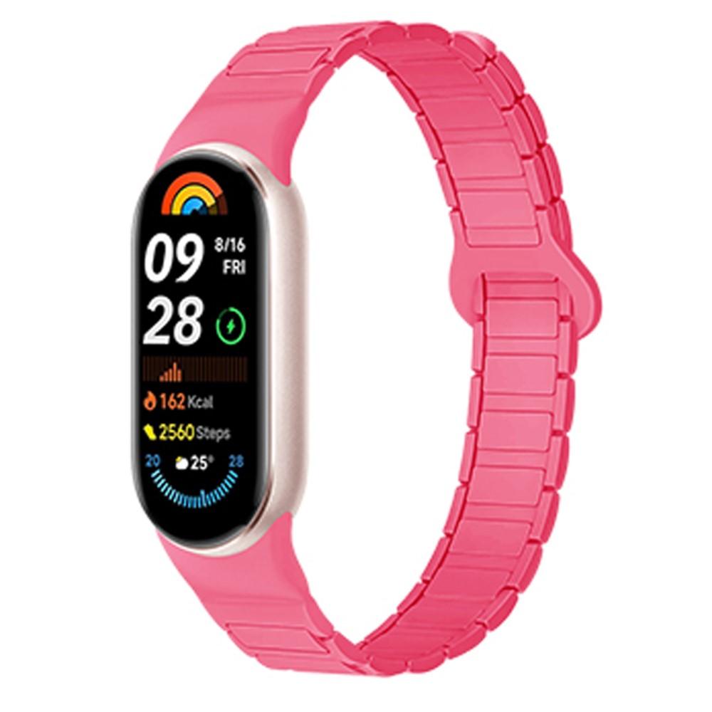 Silicone Strap For Xiaomi Mi Band 10 9 8 Wristband Accessories Magnetic Bracelet Belt Pulseira Correa Xiaomi Smart Band 8 9 10