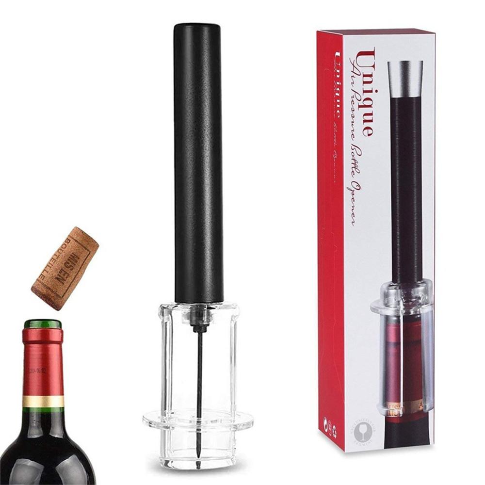 Manual Air Pressure Red Wine Bottle Opener Needle Type Wine Bottle Cork Remover