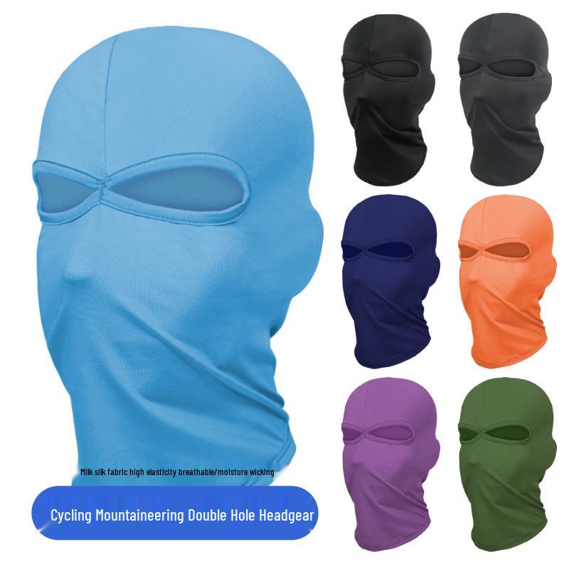 Breathable Quick-drying Cycling Helmet Liner with Sun Protection