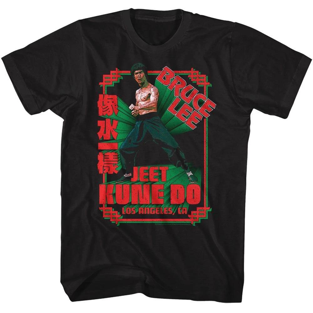 Bruce Lee Enter The Dragon Black Icon Shirt 100
