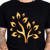 Tree of Life T Shirt Spiritual Yoga Meditation Boho Nature Graphic Tee Zen Gift