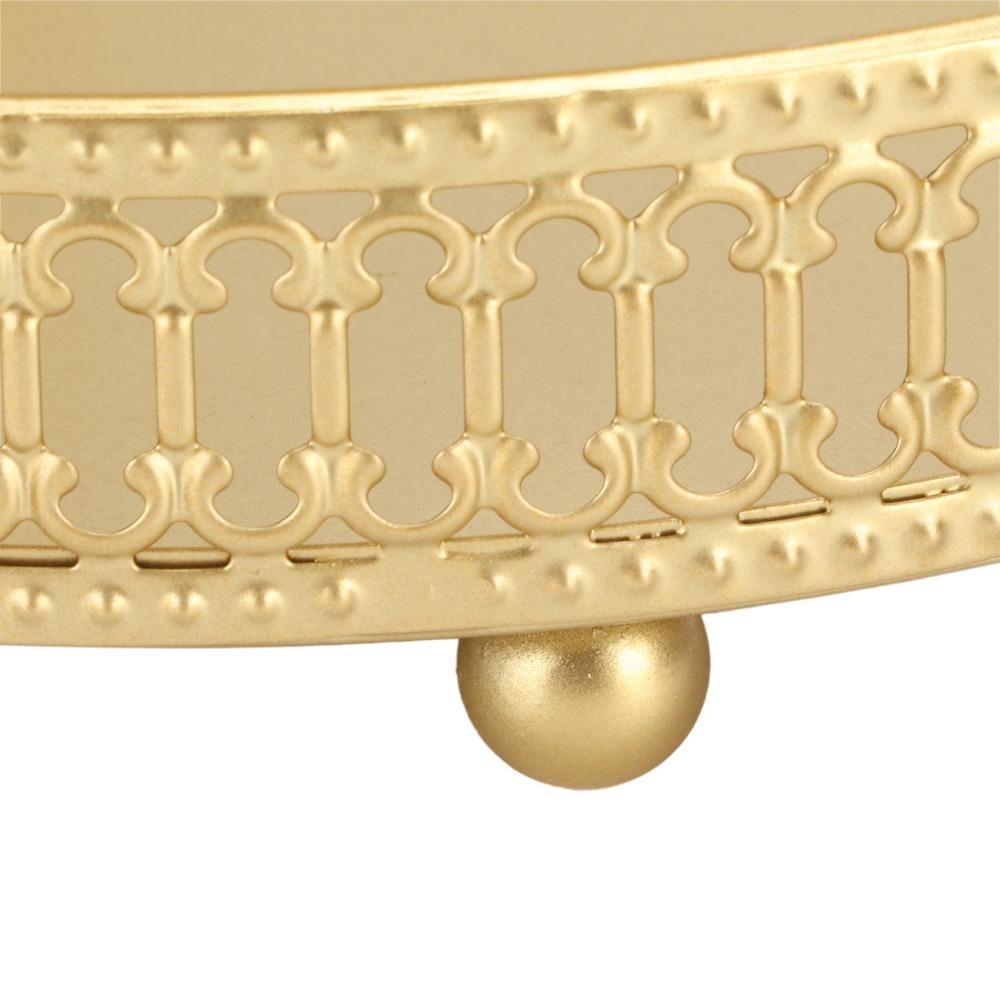 4pcs Gold 2 Tier Fruit Tray 2 Tier 2 Tier Fruit Bowl 2 Tier Cupcake Stand  For Party Event