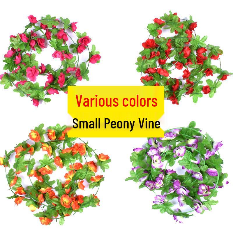 Artificial Rose Garland for Wall Hanging and Indoor Decor