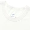 Nike T Shirts Men's Sail White Crew Neck Moderate Straight Fit (Unisex) T-Shirts DD3875 133