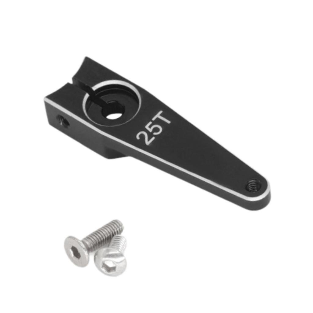 25T Metal Servo Arm for RC Car Steering Component Replacement