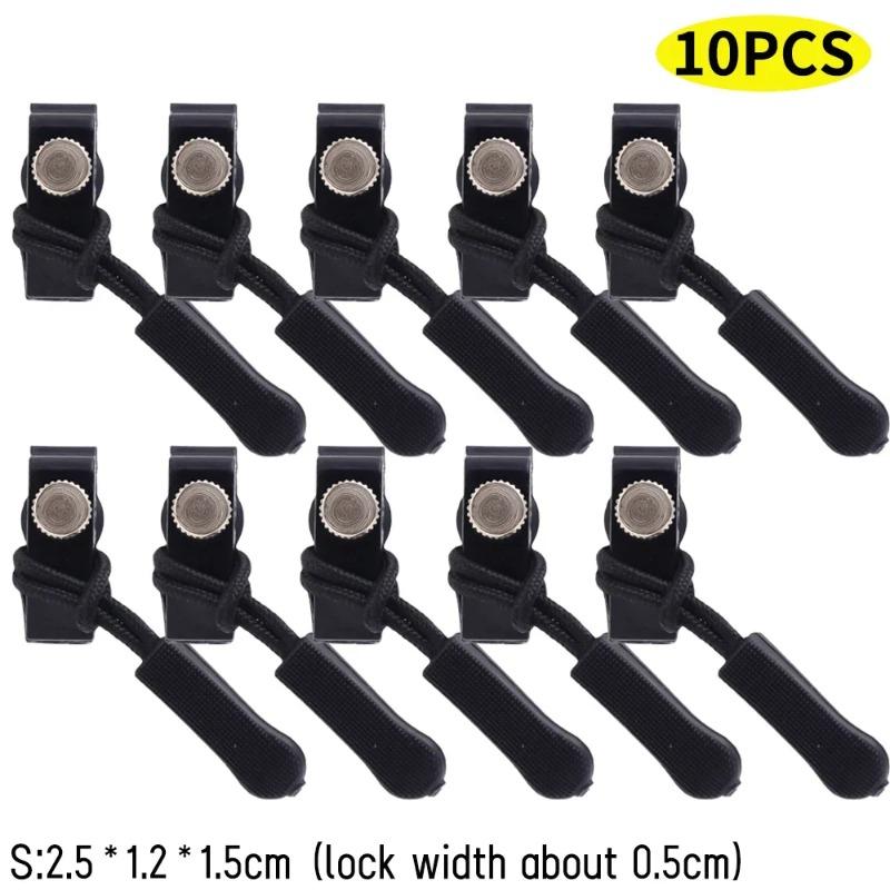 Zipper Universal Repairer for Replacing Metal Zippers, Backpack Accessories, Outerwear, Clothes, Tool Free, Detachable Zippers