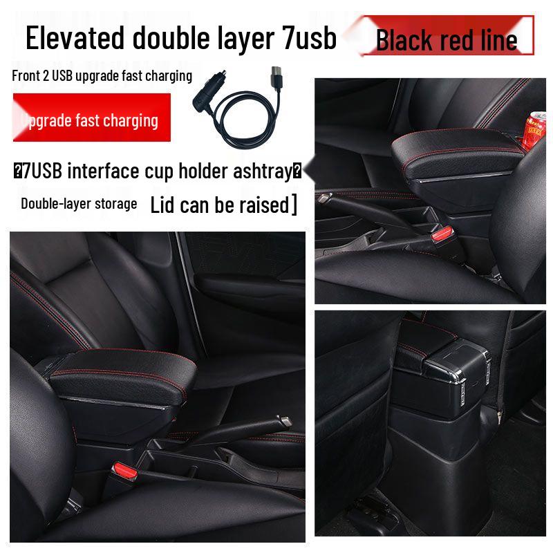 Central armstödslåda för 14 Myvi-modeller