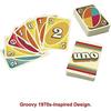 Mattel Game Uno Iconic 1970s Edition Ages 7 Up GXV43