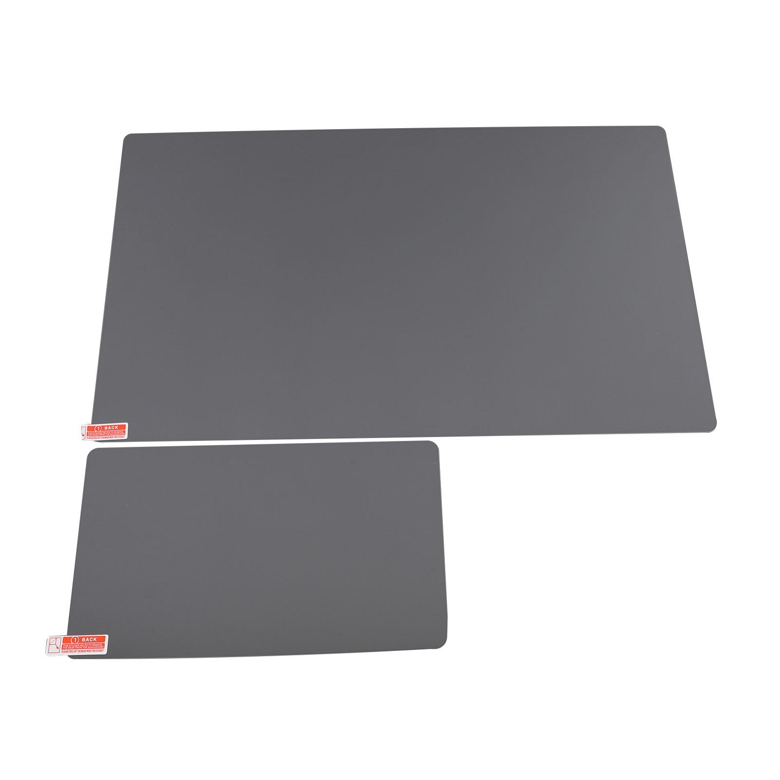 

2Pcs Car Screen Tempered Glass Protector 15in 8in Main Rear Screen Display Tempered Glass Replacement for Tesla Model 3