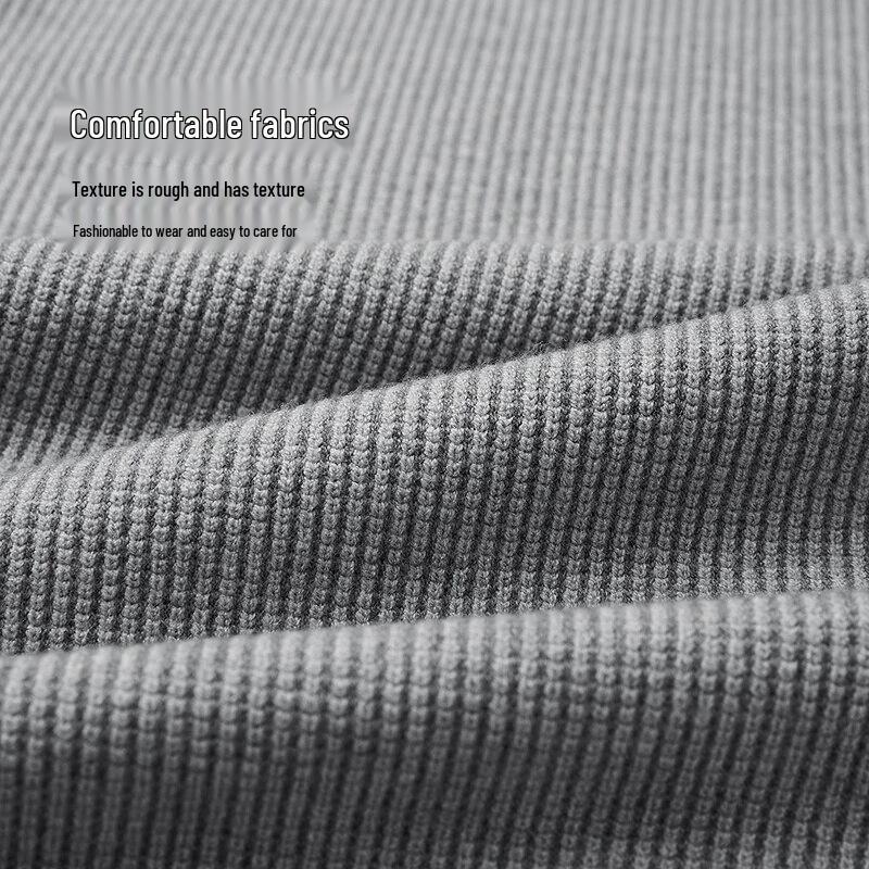 HLA Men's Autumn Round Neck Knit Sweater