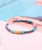 Turkish Blue & Pink Stick Mix Bracelet (PLT-BR-072_PK)