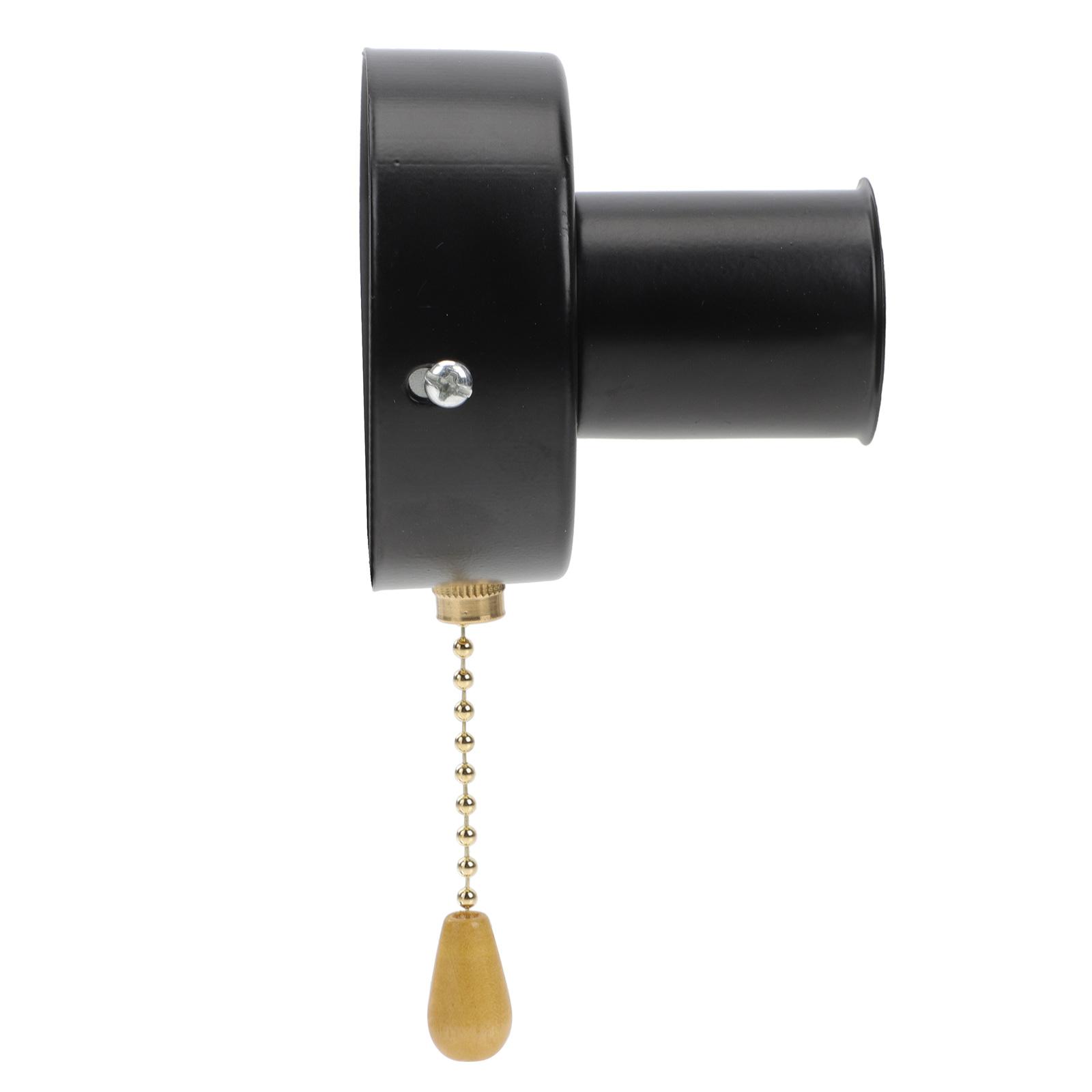 Потолочный Прикроватный Выключатель Провод Держатель Лампы с Цепочкой Вытяжной Выключатель из Нержавеющей Стали