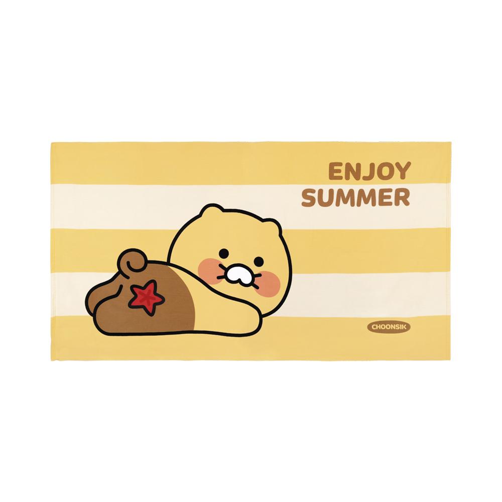 Kakao Friends Chunsik XL Character Beach Towel