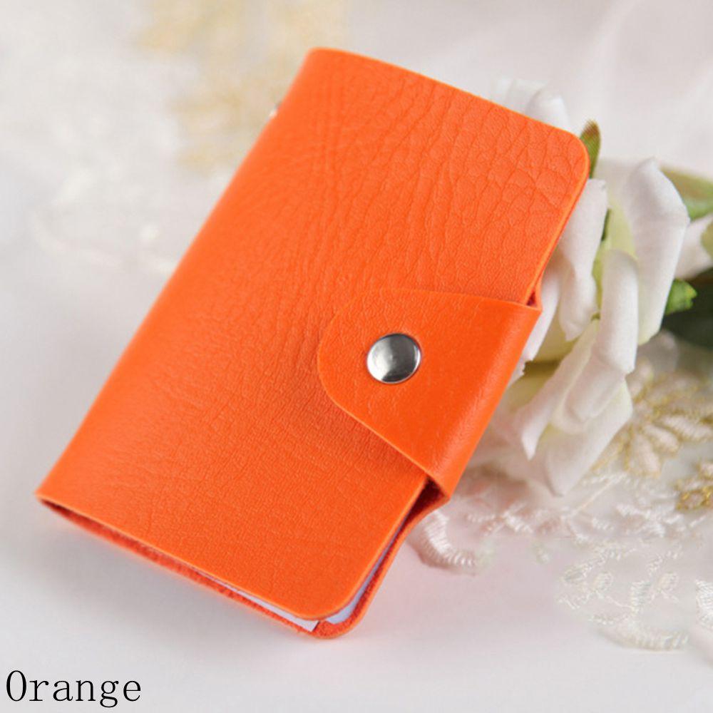 11 Card Slots Double Sided Plastic Card Holder Small Size Multicolor Business Pack Bus Card Bag Women Purses Men Wallet