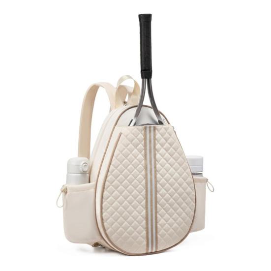 

Сумка-слинг для теннисных ракеток для женщин и мужчин, водонепроницаемая стеганая сумка для ракеток, рюкзак на одно плечо для тенниса, бадминтона и пиклбола