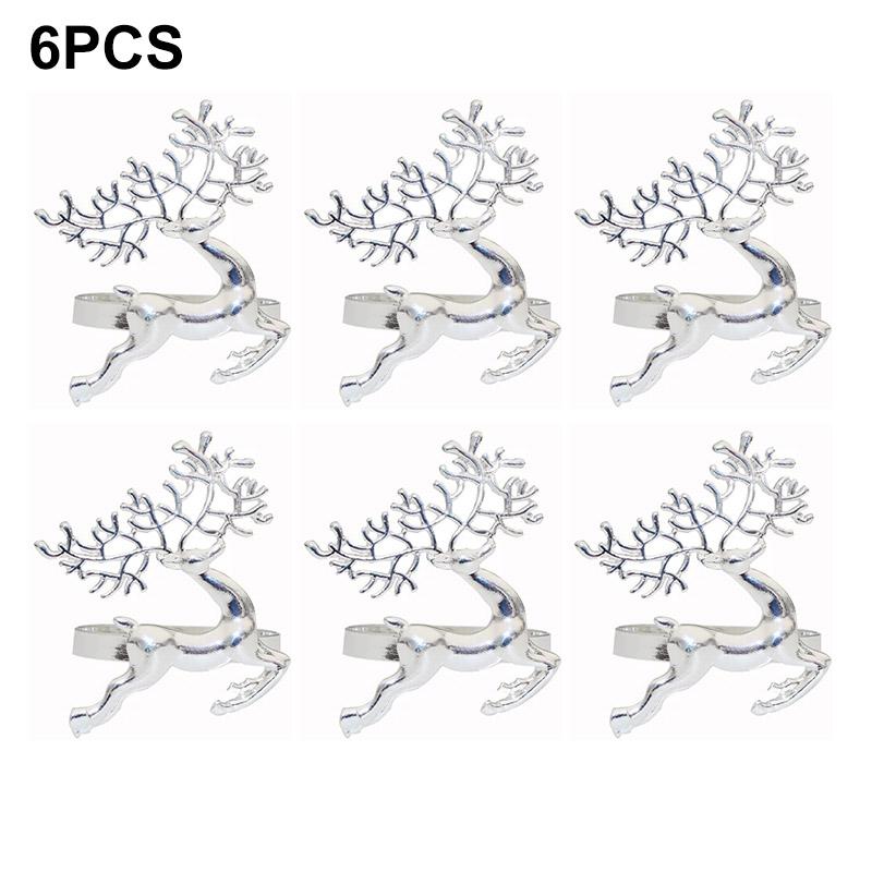 6Pcs Gold Leaf Napkin Rings Fall Napkin Holder for Christmas Thanksgiving Wedding Dinnig Table Decoration 2026 HWL02