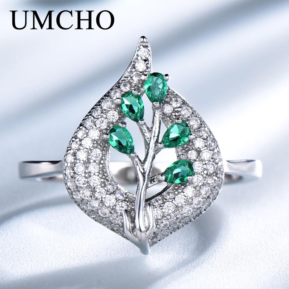 Umcho Smaragd Edelstensring