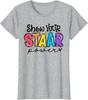 Mostre Seu Poder STAAR Professor Prova de Teste Dia da Prova Camiseta de Gola Redonda Feminina Camiseta Unissex