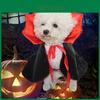 Fantasias de Halloween para Pets Prepare seu Amigo Peludo Para a Temporada Assustadora Com Esta Capa de Vampiro!