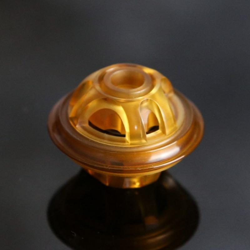 UFO Mini Fidget Spinner Knife Keychain Hand Spinning Top Tip Gyro PEI Stress Reducing Toys Rotating Relieve Anxiety Antistresse