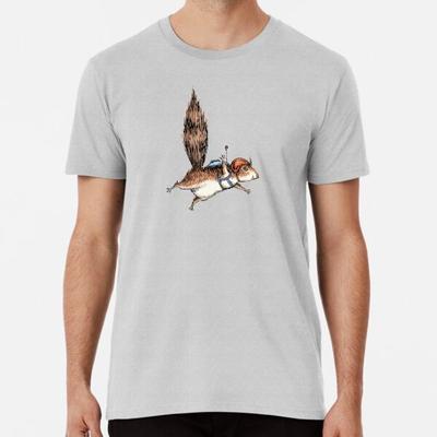 Fallschirmsprung Eichhörnchen, Fallschirmsprung-Abenteuer Design T-Shirt S-5XL Bestes T-Shirt