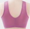 Women Back Buckle Bra Wire Free Plus Size Underwear Widened Shoulder Straps Brasieres