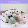 Entzückendes Teddybär-Plüschtier mit kurzem Plüschmaterial und PP-Baumwollfüllung, niedliche kleine Bär-Rucksackdekoration für Geschenke in Rosa, Blau, Grün