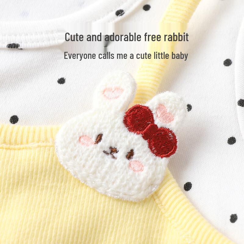 Youqi Baby Girls' Long-Sleeve Cotton Base Layer T-Shirt