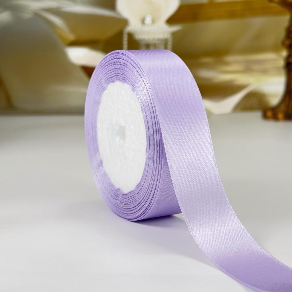 2cm Satynowa Wstążka Jedwabna na Prezent, Dekorację Tortu, Aranżacje Kwiatowe, Kokardy i Odznaki.