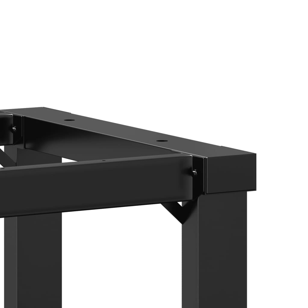 Vidaxl Square Table Legs, 60X50X73 Cm, Cast Iron