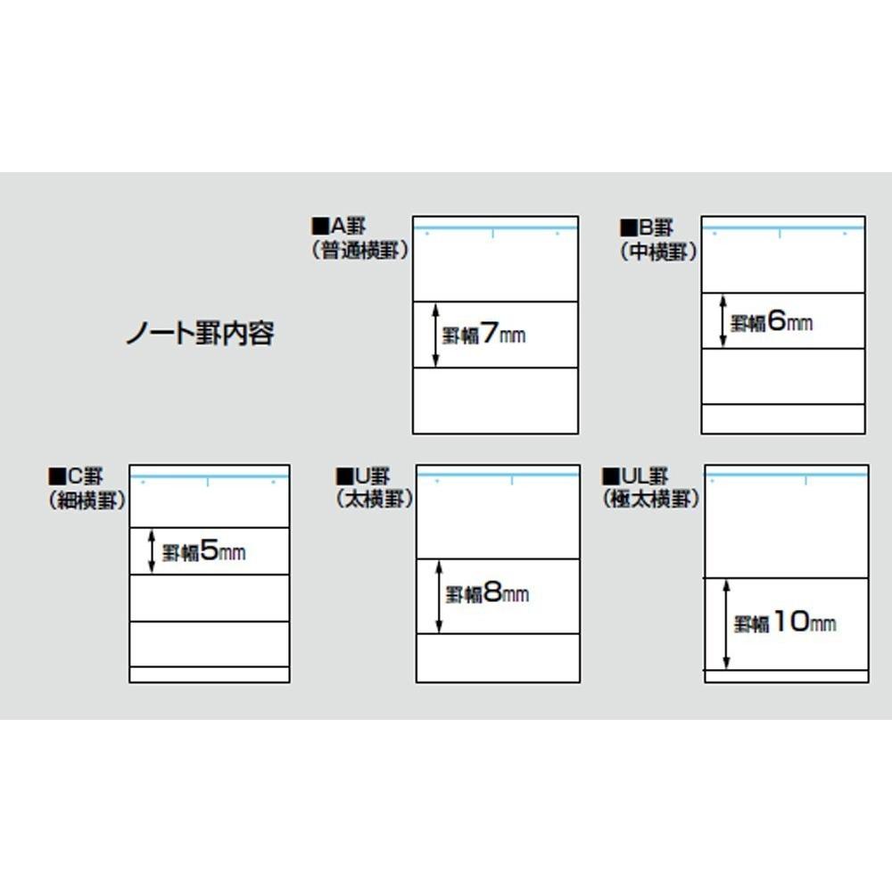 KOKUYO S&T Campus Notebook A-Rule Pack of 5, No-3AN 5 - Ideal for Students & Professionals