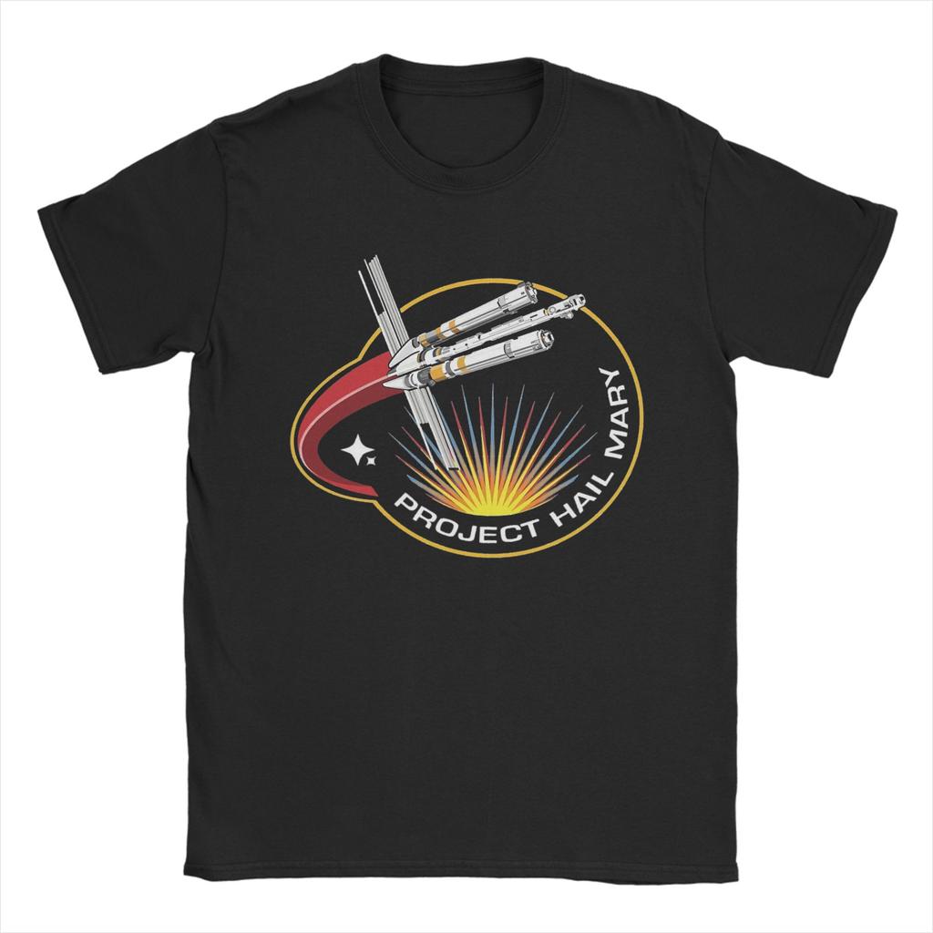 Rockys Amaze Project Hail Mary TShirt Unisex Unisex Vintage 100 Cotton Tees O Neck Short Sleeve T Shirt Plus Size Clothing
