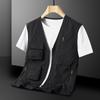 Spring and Autumn Multi-bag Men's Middle-aged and Elderly Outdoor Leisure Big Vest Tooling Vest Vest Vest Vest