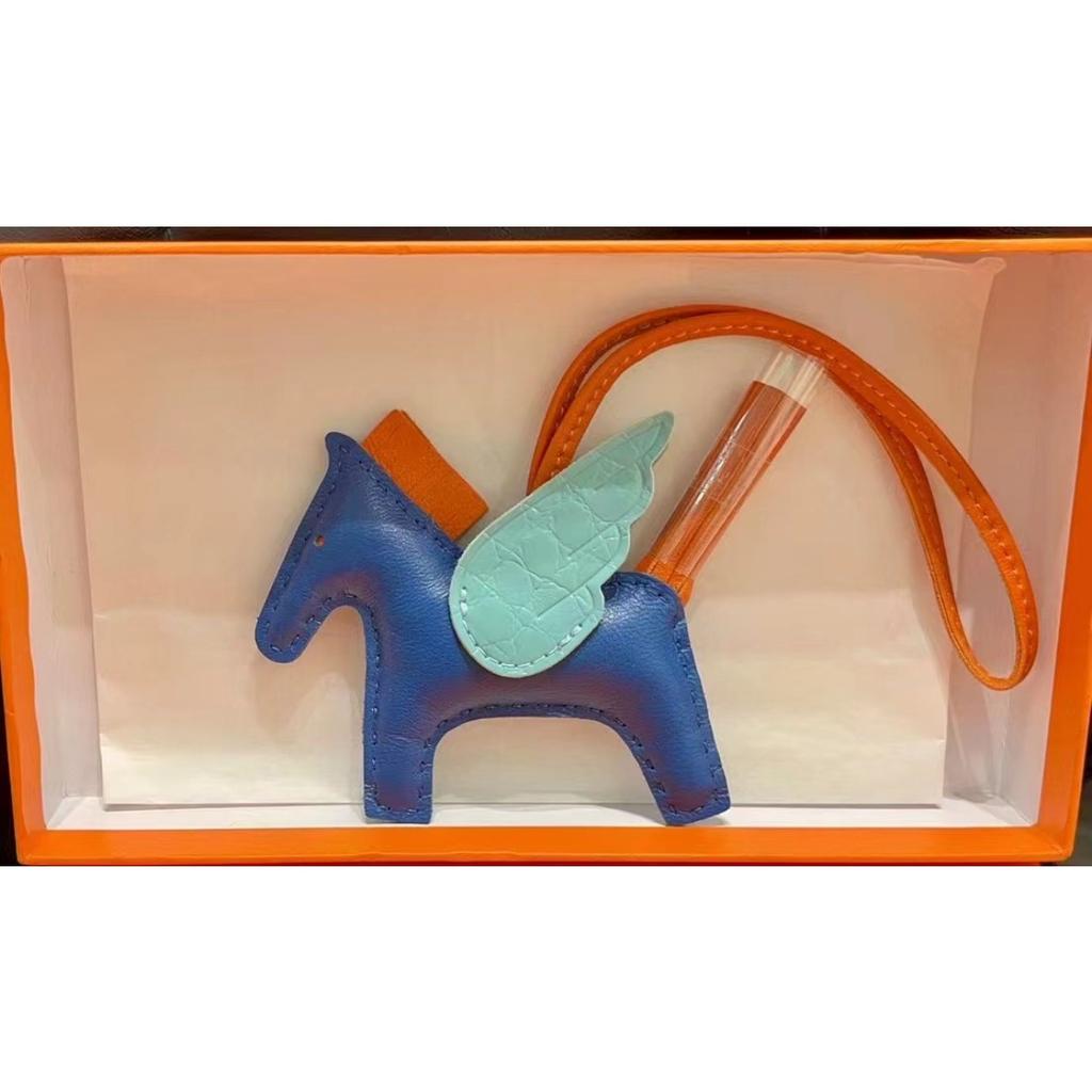 תליון פגסוס קטן מעור חדש תיק חומרים פוני כנפיים עור אהבה סוס אביזרי תיק תליון במלאי סיטונאי