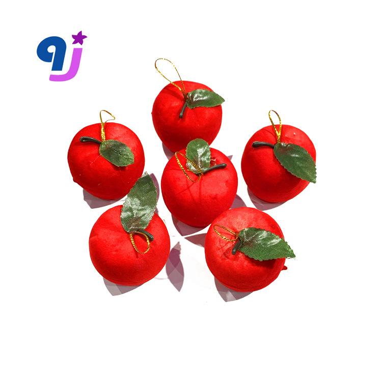 Red Apple Christmas Tree Decorations - Multi-Size Pendants for Holiday Arrangements in Shopping Malls & Hotels
