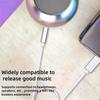 USB Type C To 3.5mm Jack AUX Audio Cable with DAC for Car Speaker Headphone Compatible Tipo C Auxiliary Adapter Cable Converter