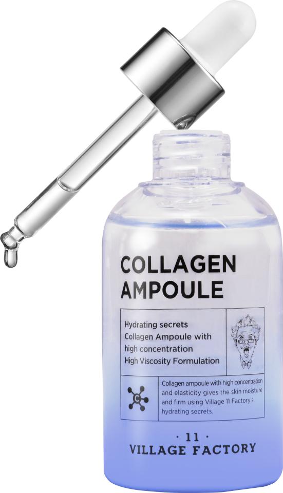 

Увлажняющая сыворотка для лица с коллагеном,VILLAGE 11 FACTORY Collagen Ampoule, 50 мл,