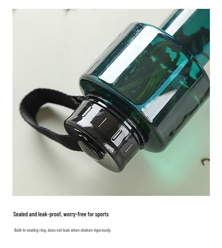 Creative 700ML Dumbbell Water Bottle - Stylish & Functional for Fitness & Students