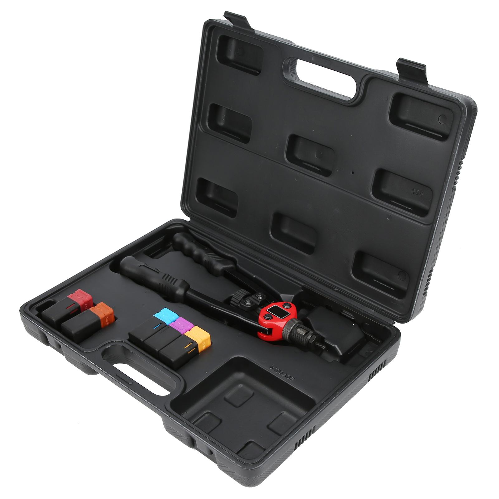 

Заклепочный пистолет из ферросплава 606 дюймов, пластиковая коробка, ручной удар 632 832 1024 1420 51618