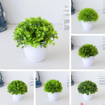 Beautiful Fake Plant Energetic No Withering Plastic Artificial Potted Plants Bonsai