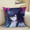NTE Game S-Shinku Neverness to Everness  Square Sofa Pillow Cover Solid Color Living Room Home Decor Cushion Case