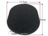 Helmet top pad with seal OVAL 5mm (ultra-thin)