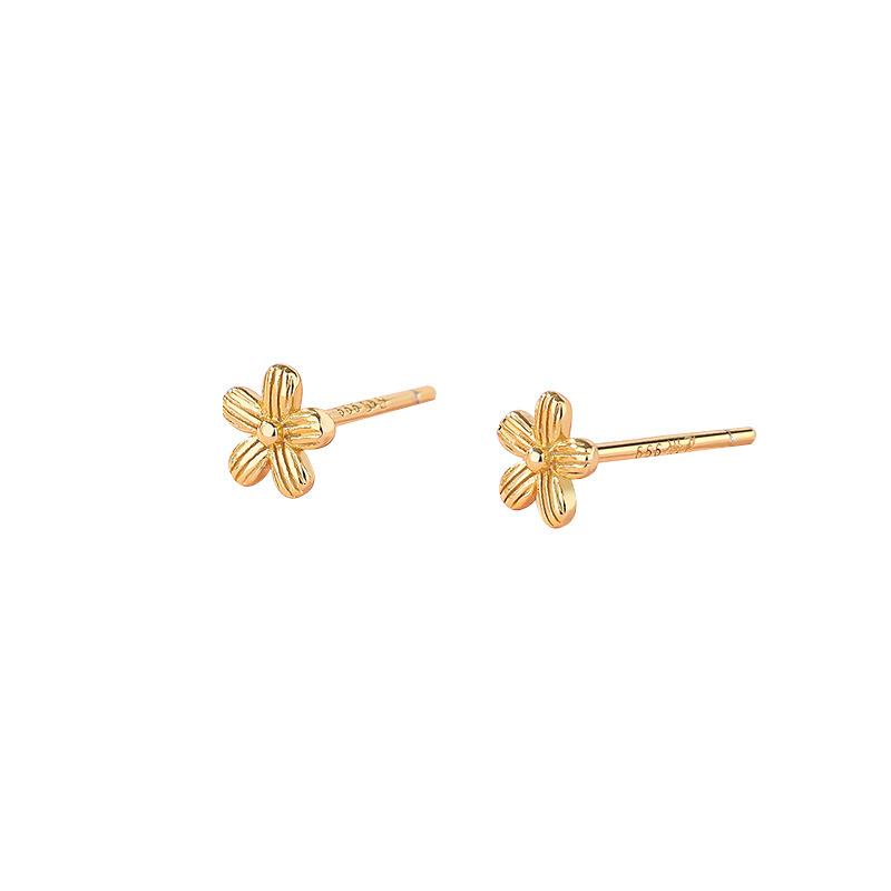 Forest-style Small Flower Earrings for Women Mini Earrings for Students To Raise Ear Piercings and Cute Earrings