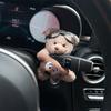 Car Interior Accessories Cute Bear Gear Shift Knob & Turn Signal Wiper Doll For Women