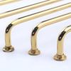Kitchen railing furniture handle cabinet gold long gloss retro loft 128mm